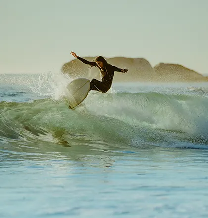 Surf a Nazare et Randonnee